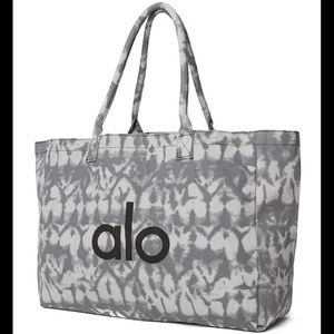 alo _ Shopper Tote Grey Tiedye